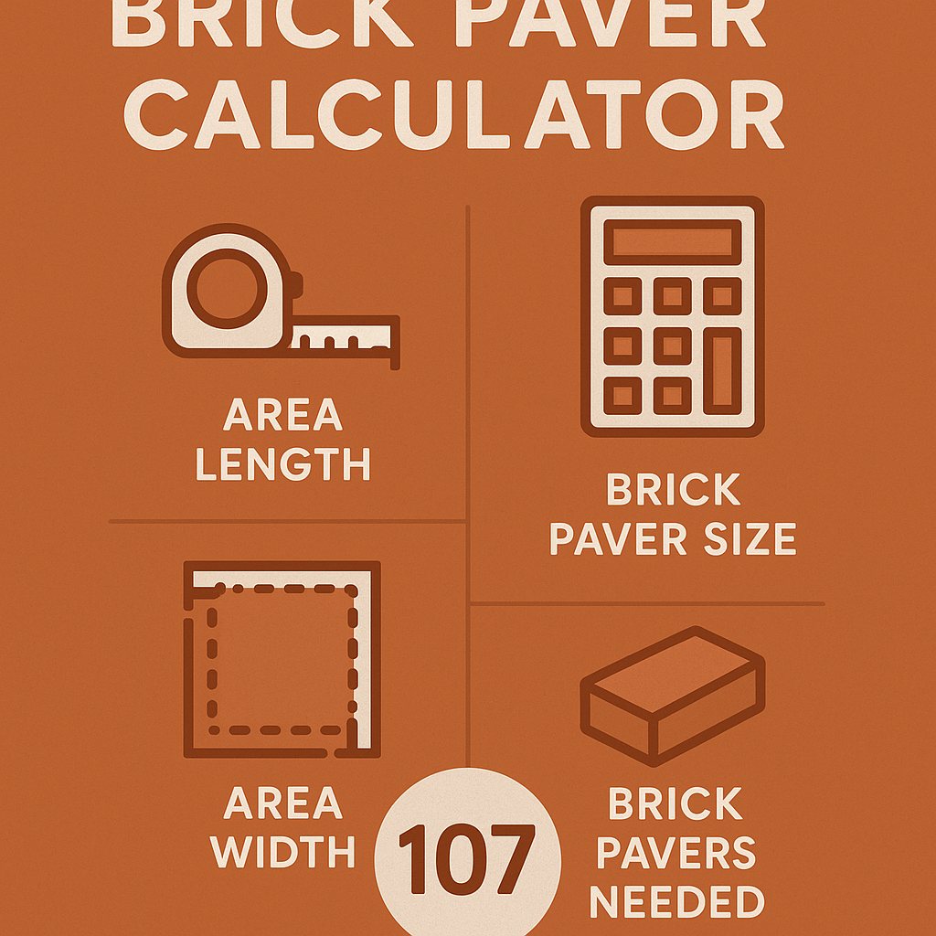 Brick Paver Calculator