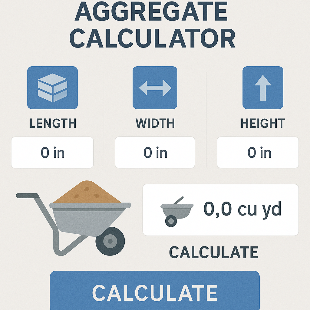 Concrete Aggregate Calculator