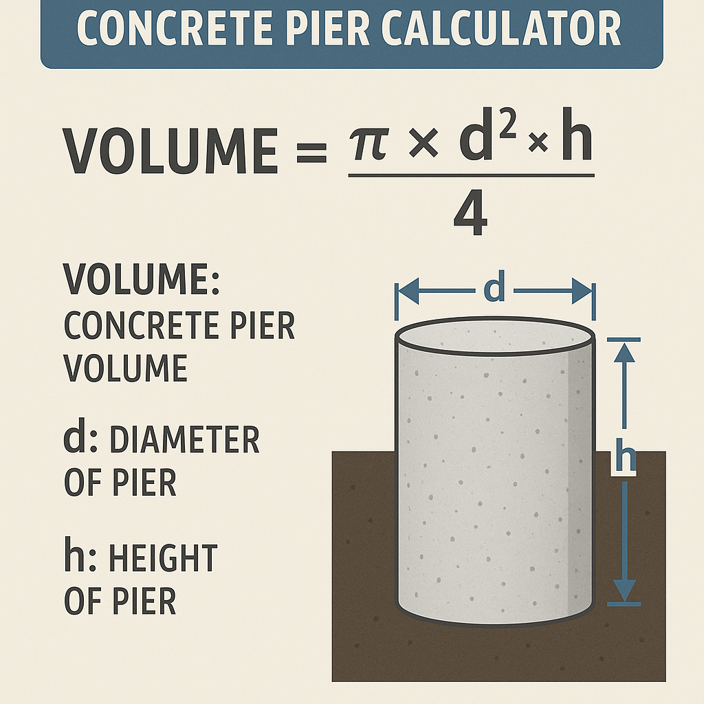 Concrete Pier Calculator
