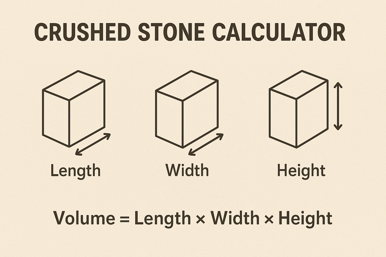 Crushed Stone Calculator