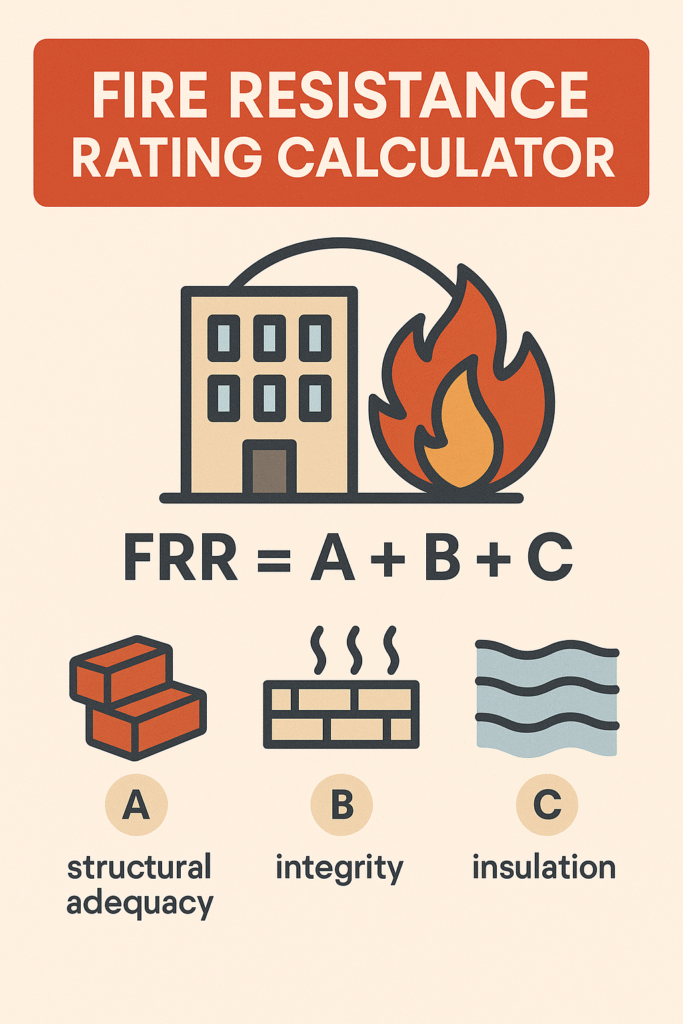 Fire Resistance Rating Calculator
