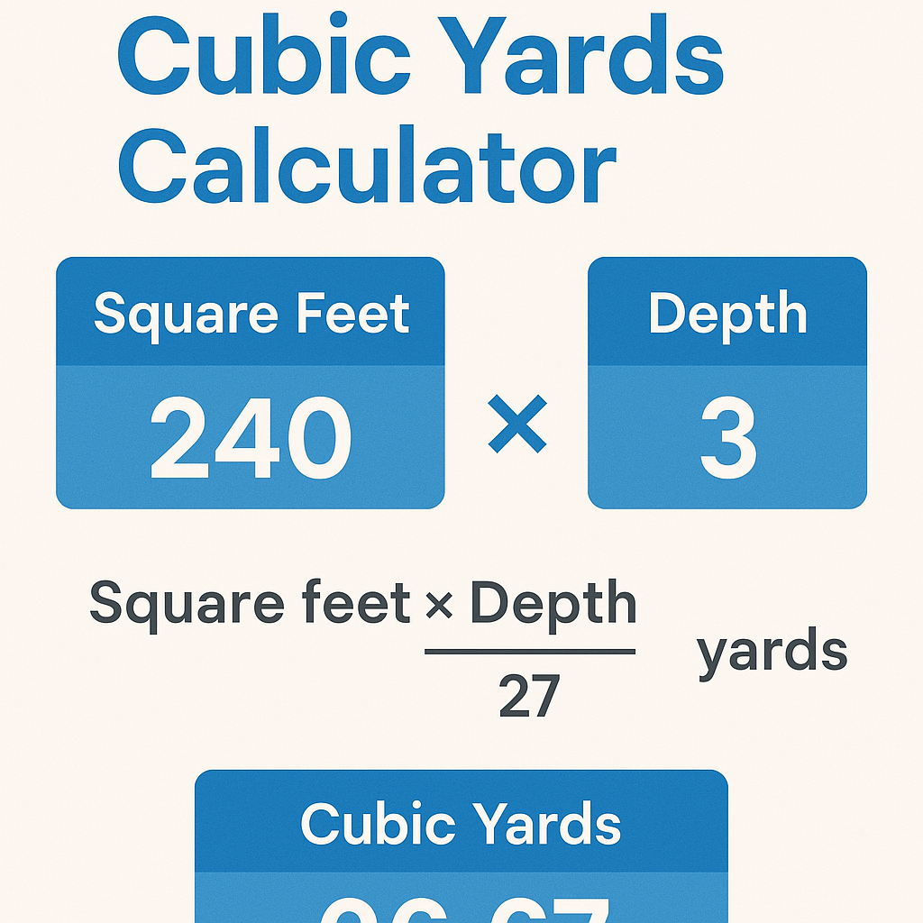 Gallons Per Square Foot Calculator