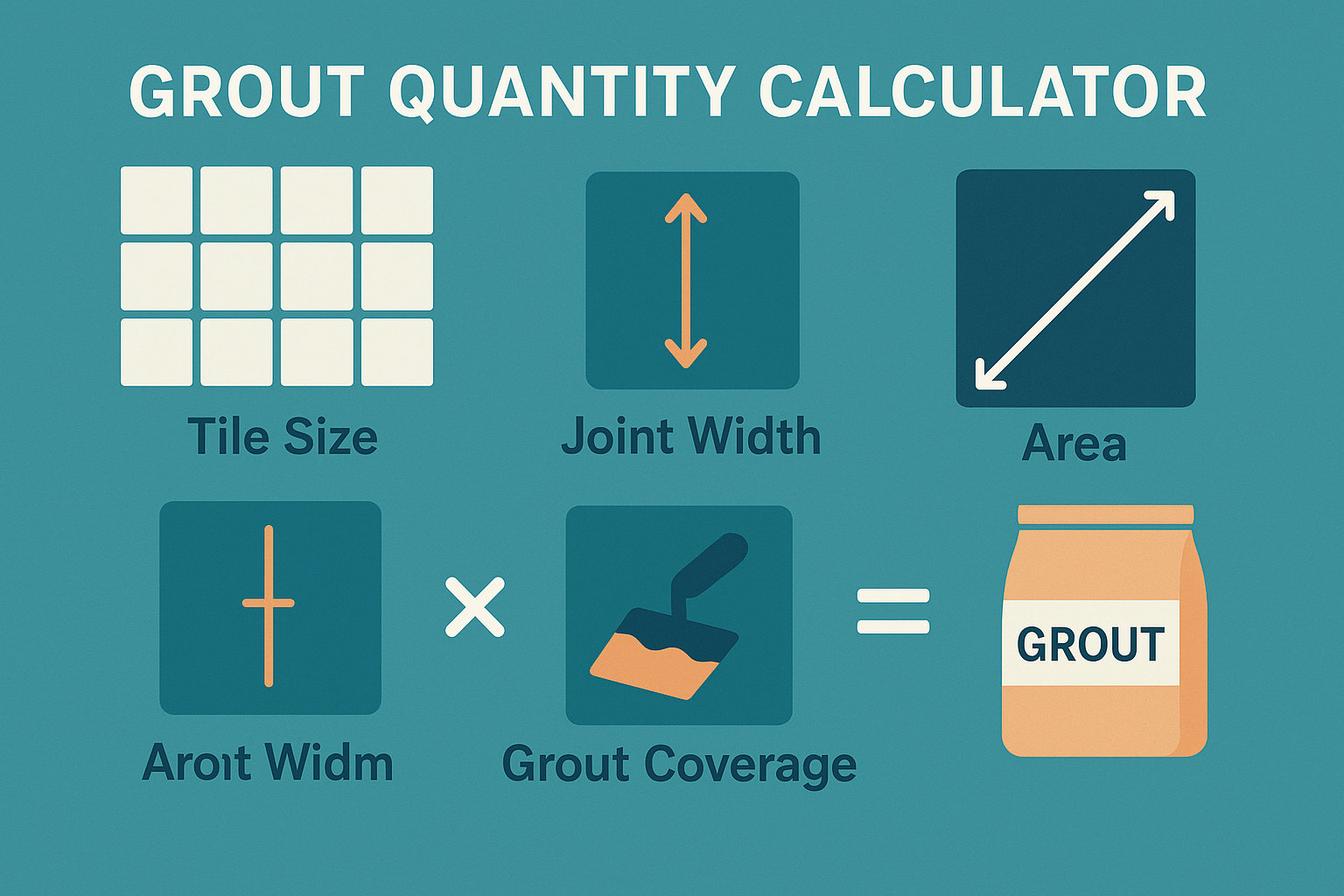 Grout Quantity Calculator