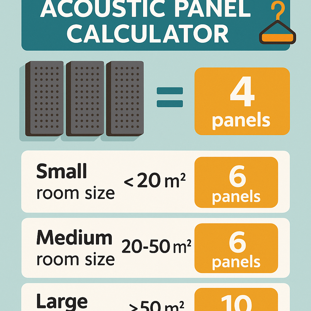 acoustic panel calculator
