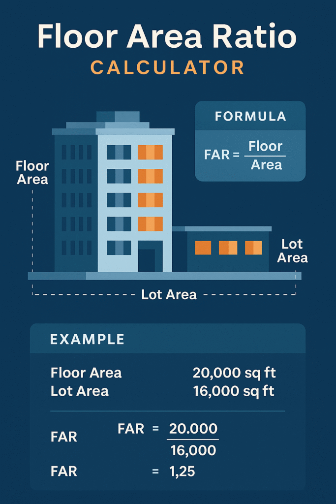floor area ratio calculator