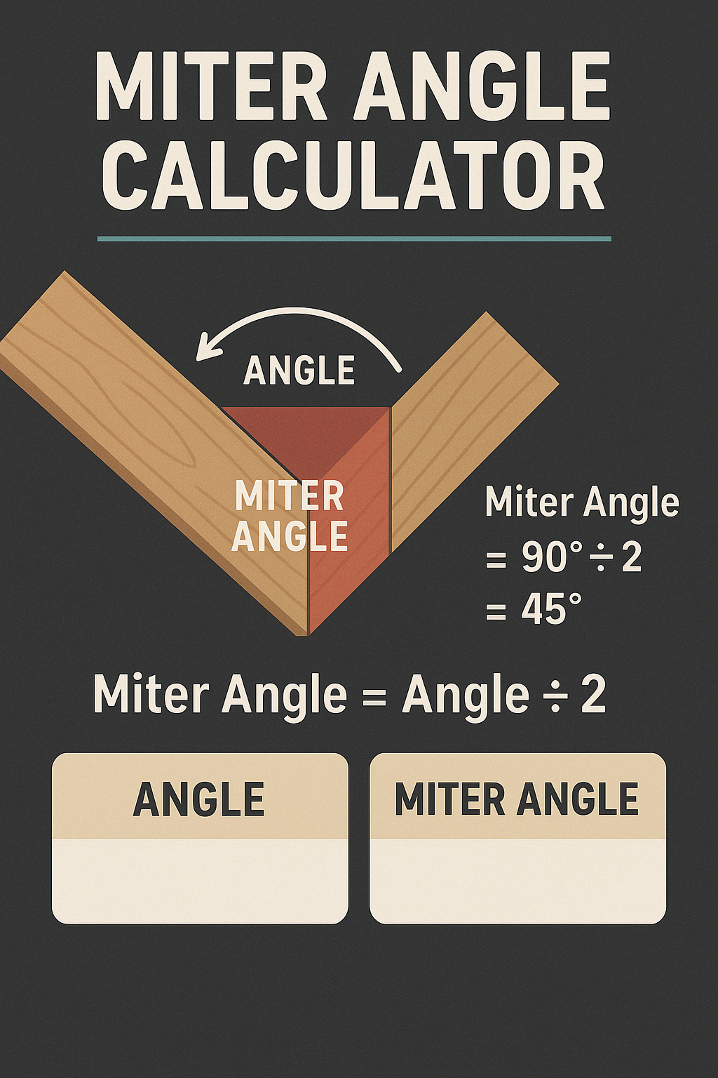 miter angle calculator