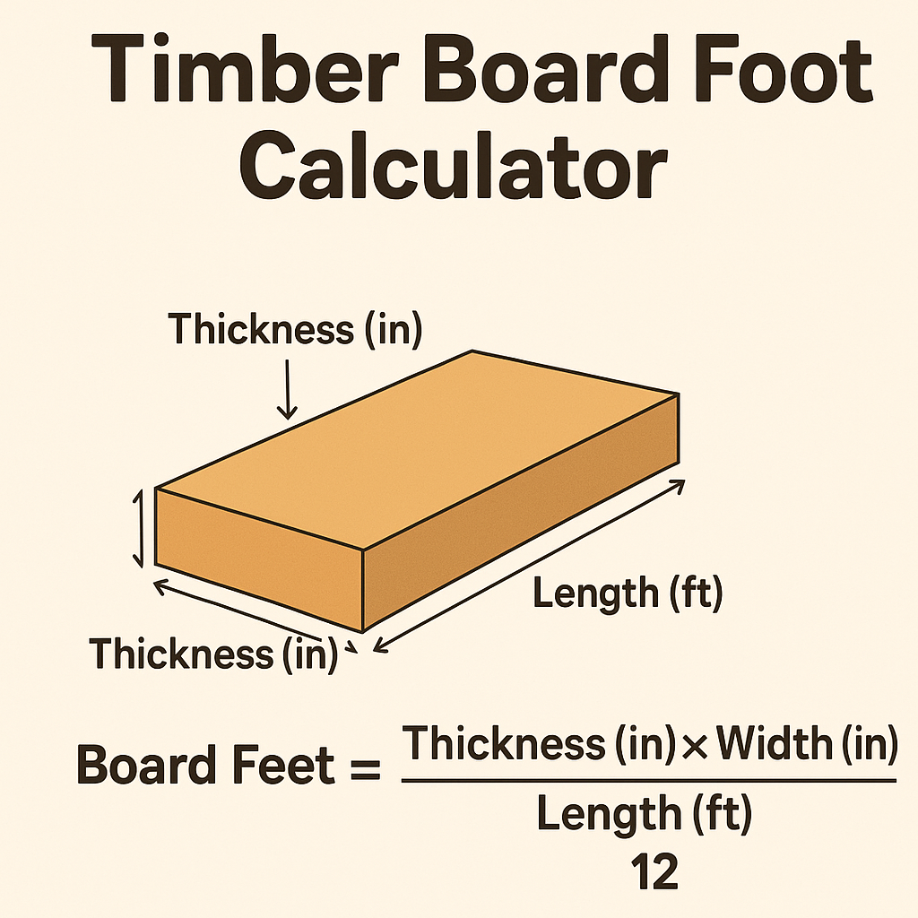 timber board foot calculator