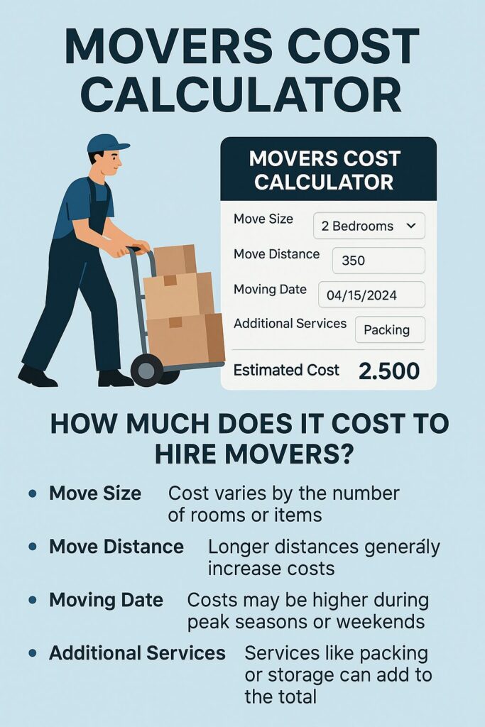 movers cost calculator