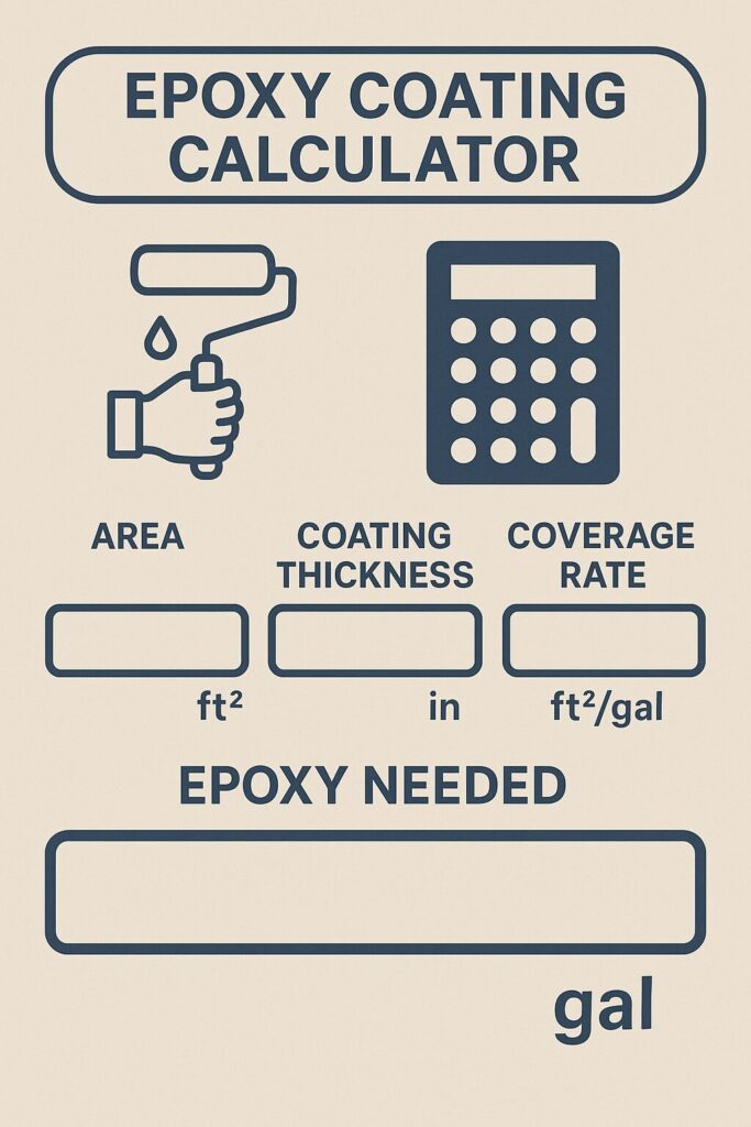 Epoxy Coating Calculator