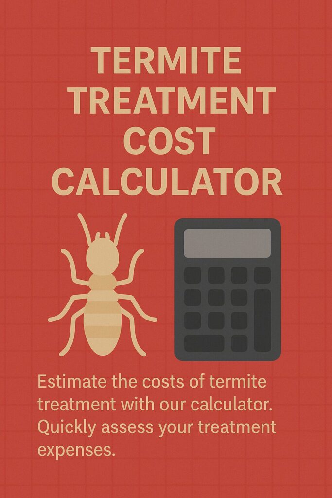 termite treatment cost calculator