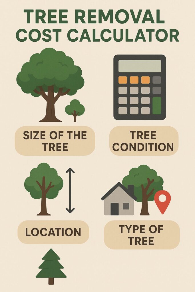tree removal cost calculator